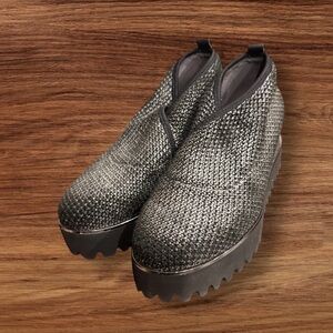 United Nude Black and Gray Loafers size 8